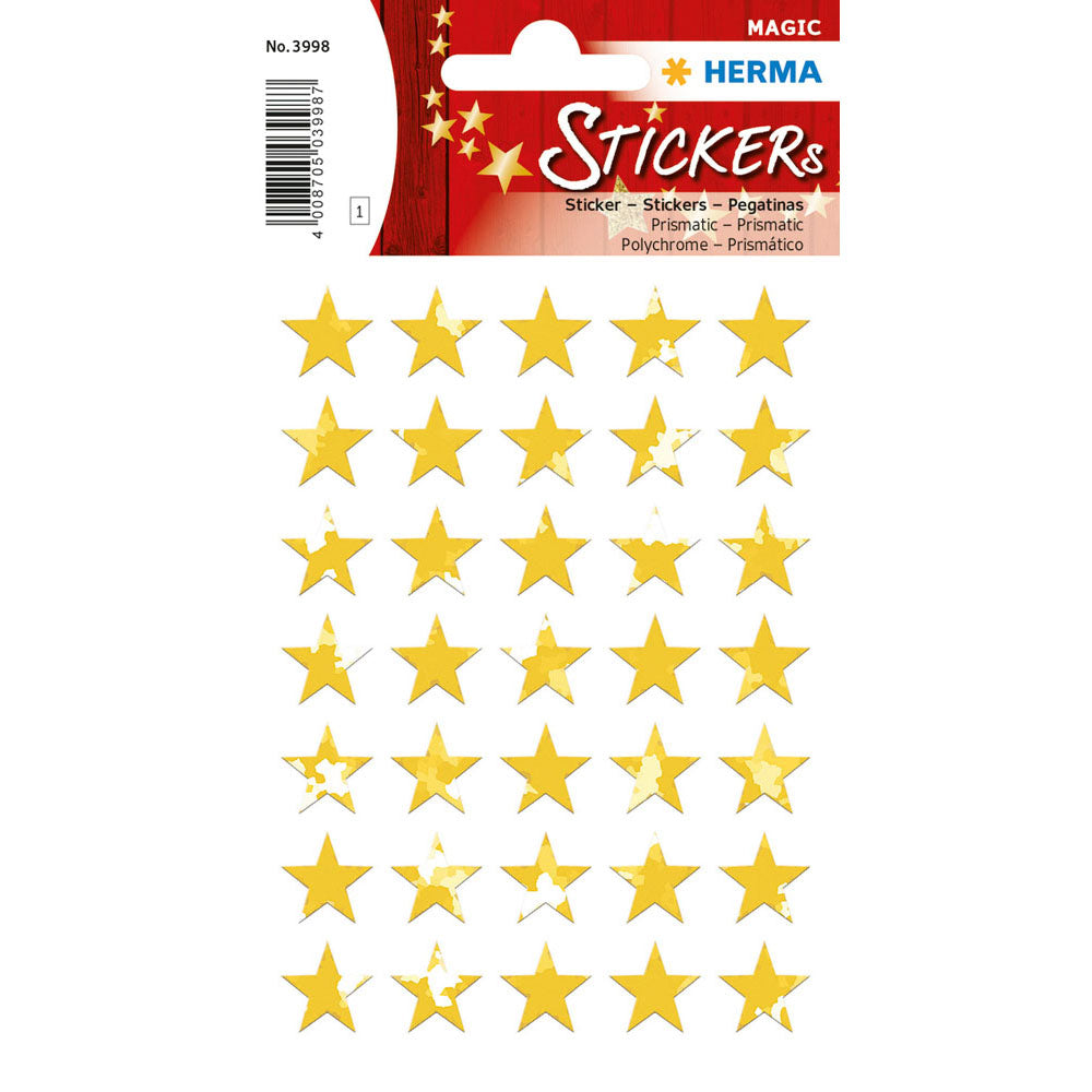 Herma Stars Prismatic Foil Sticker