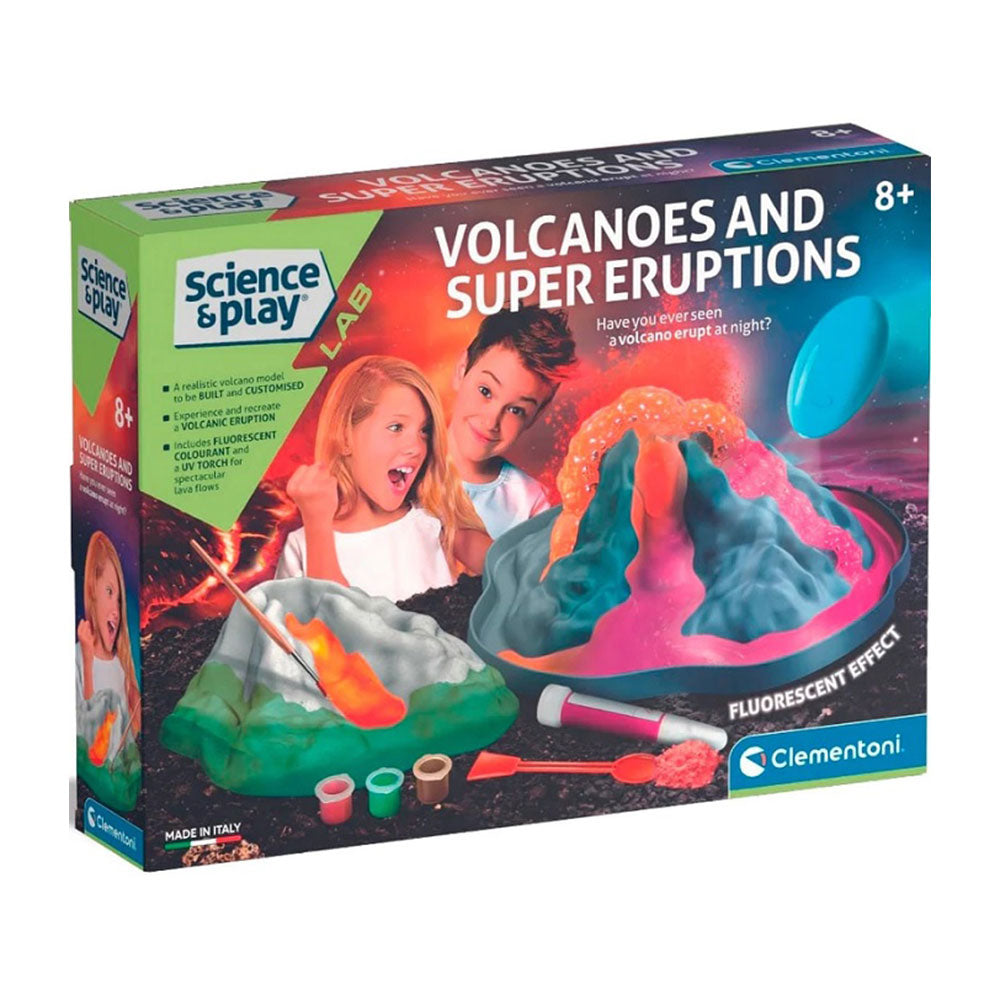 Clementoni Glow Volcanic Eruption Science Kit