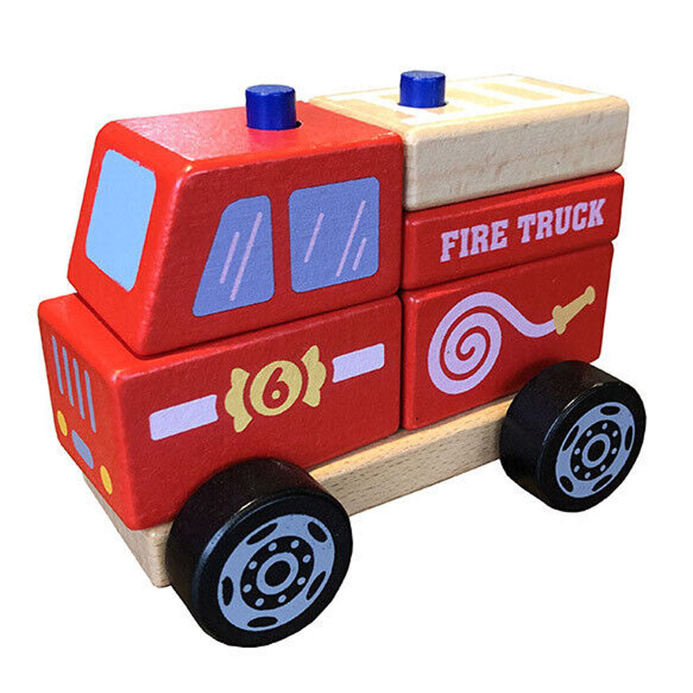 Viga Stacking Fire Truck Toy