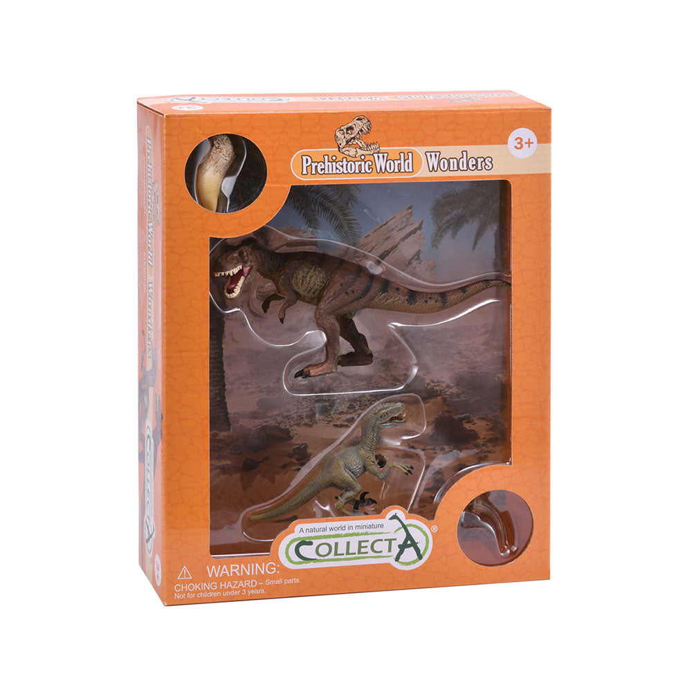 Set regalo di crisi del dinosauro da collezione