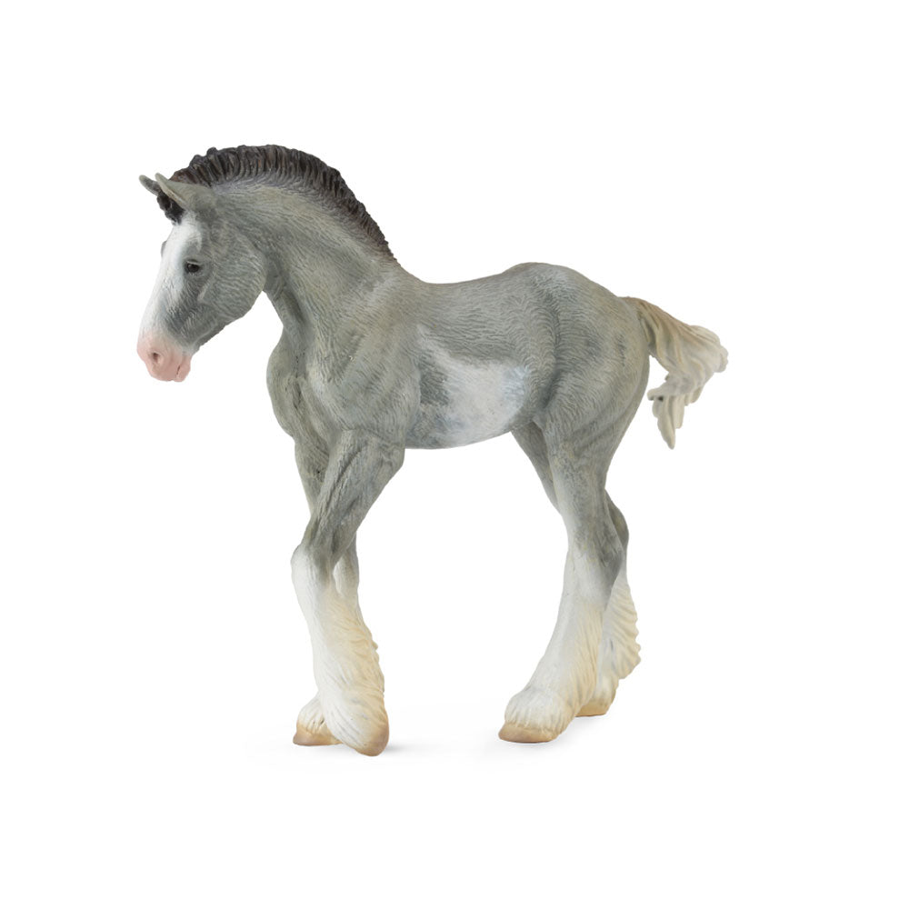 Figura de potro de CollectA Clydesdale (medio)