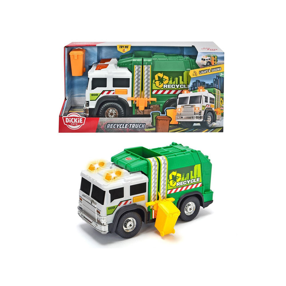  Dickie Toys Recycling-Truck mit Licht und Sound 30 cm