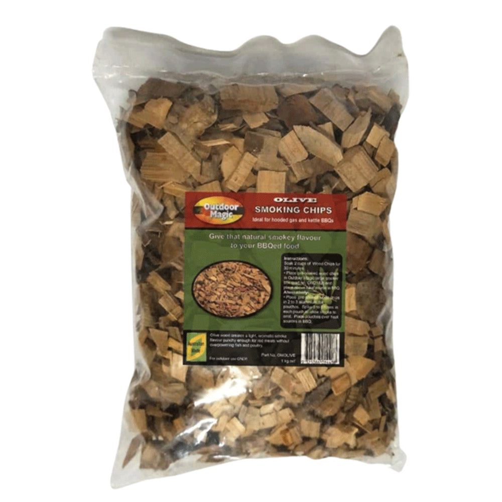 Utendørs magisk røyke chips 1 kg bag