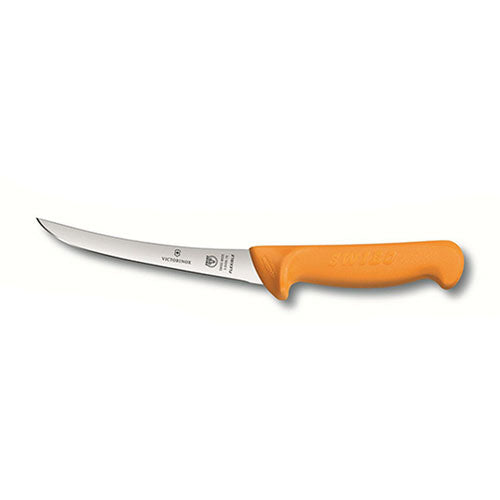 Swibo Curved Blade Boning Knife 16cm (Yellow)