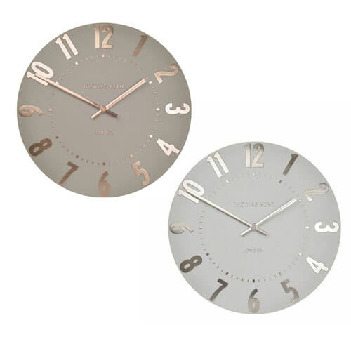 Thomas Kent Mulberry Wall Clock 30cm