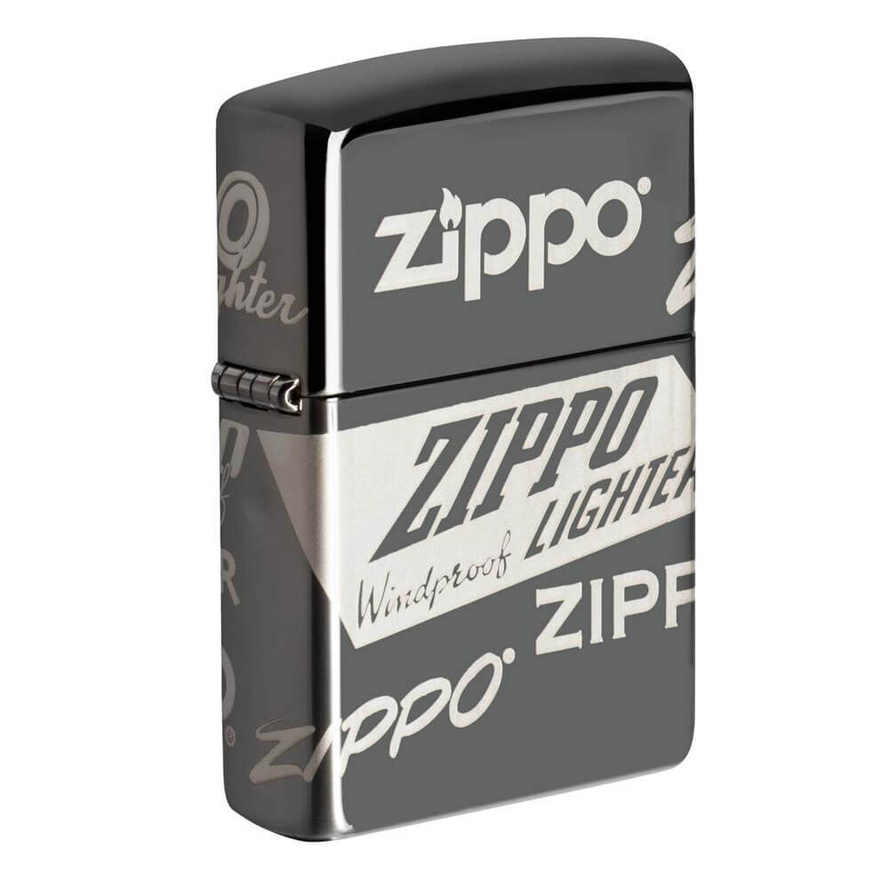 Zippo Black Ice Design Lost