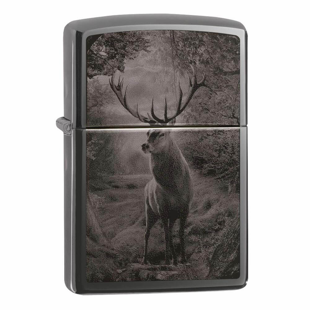 Zippo Black Ice Design lettere