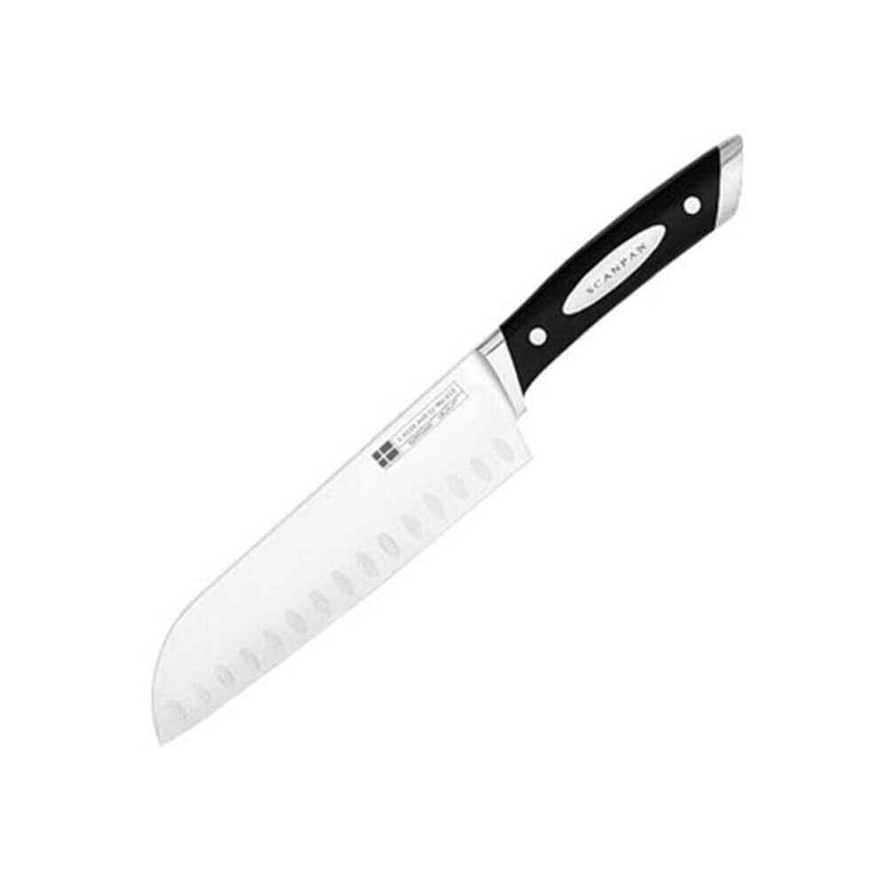 Cuchillo Santoku clásico de Scanpan con Granton Edge