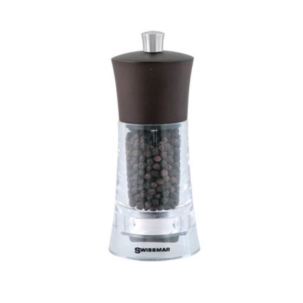 Swissmar Torre acrílico Top Pepper Mill 15 cm