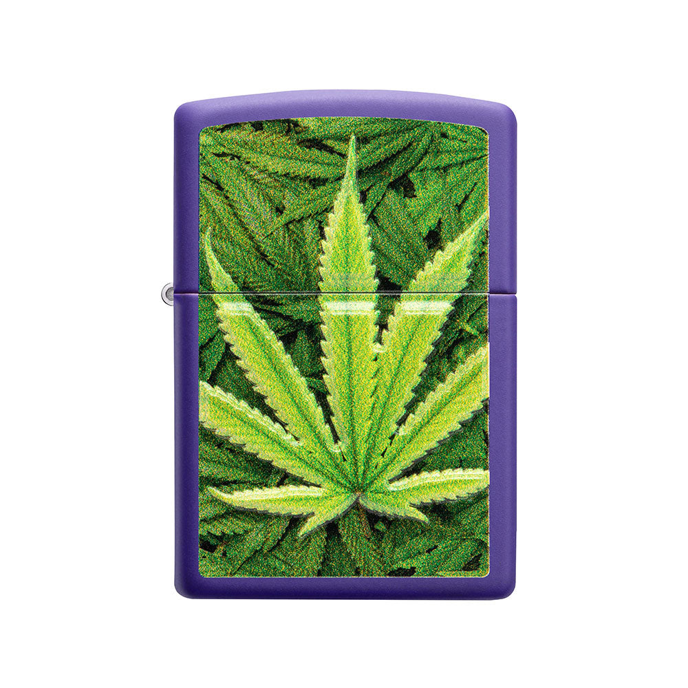 Brique du vent de cannabis zippo