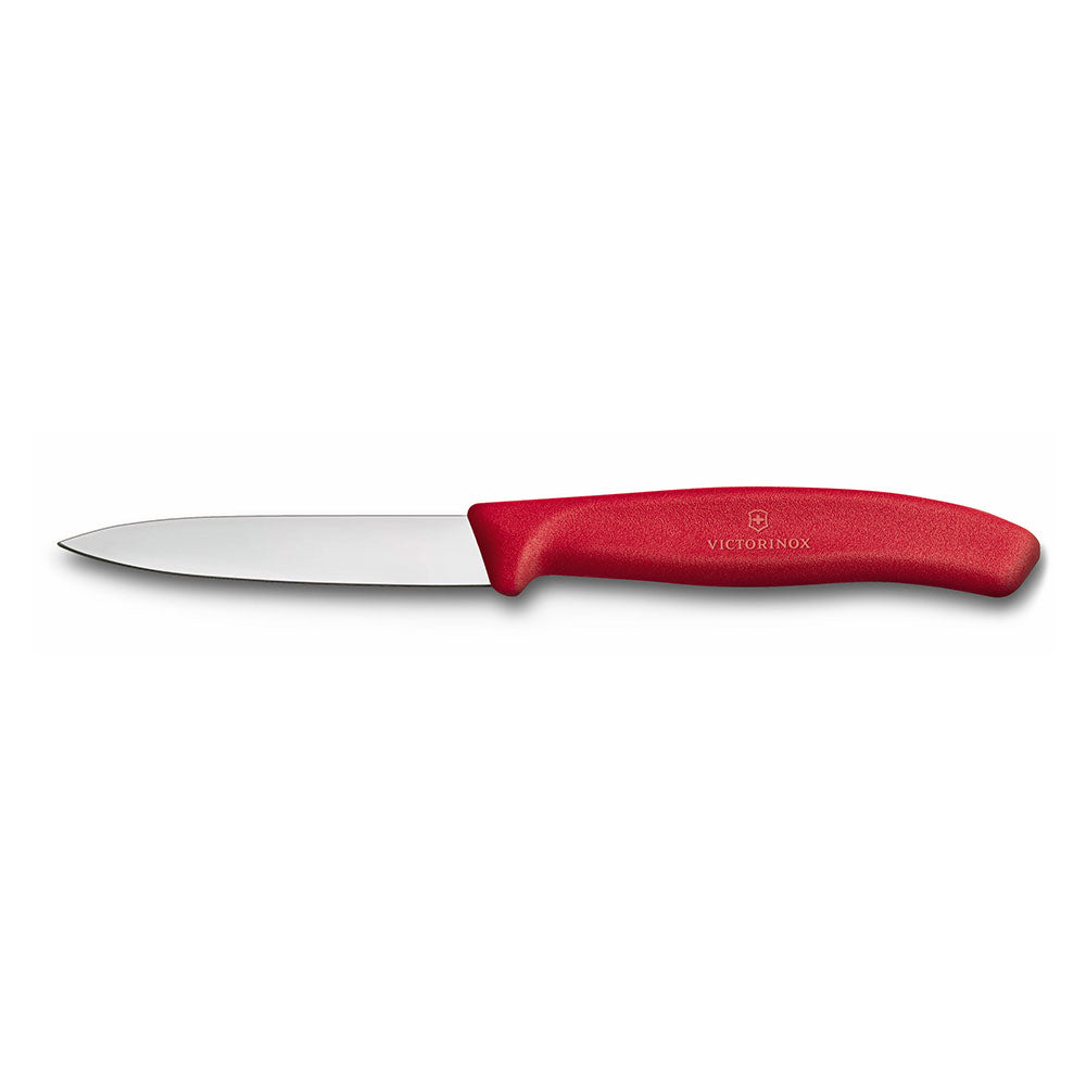 Victorinox Vegetable Pointed Paring Knife 8cm (Red)