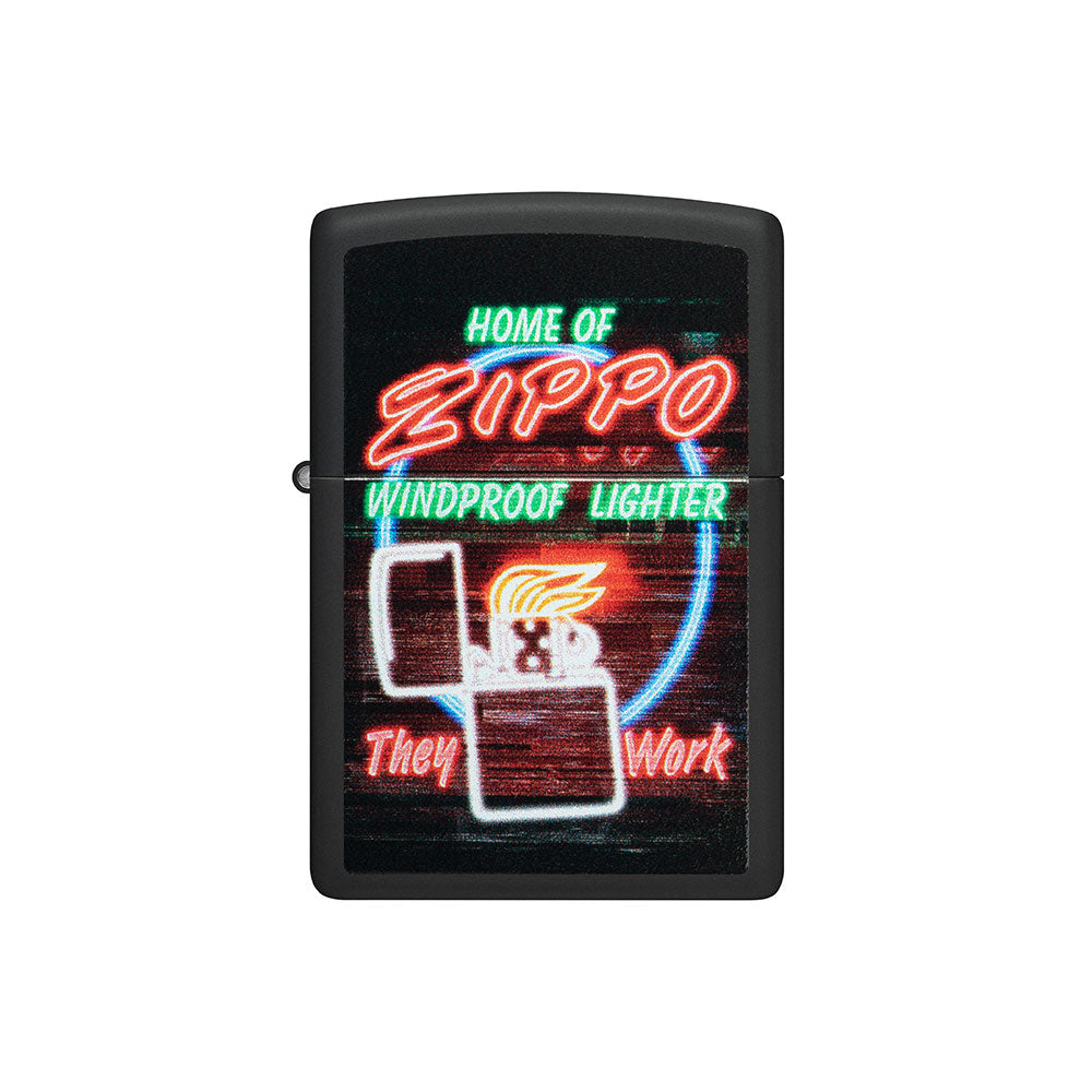 Zippo Zippo Design Black Windproof Lacher