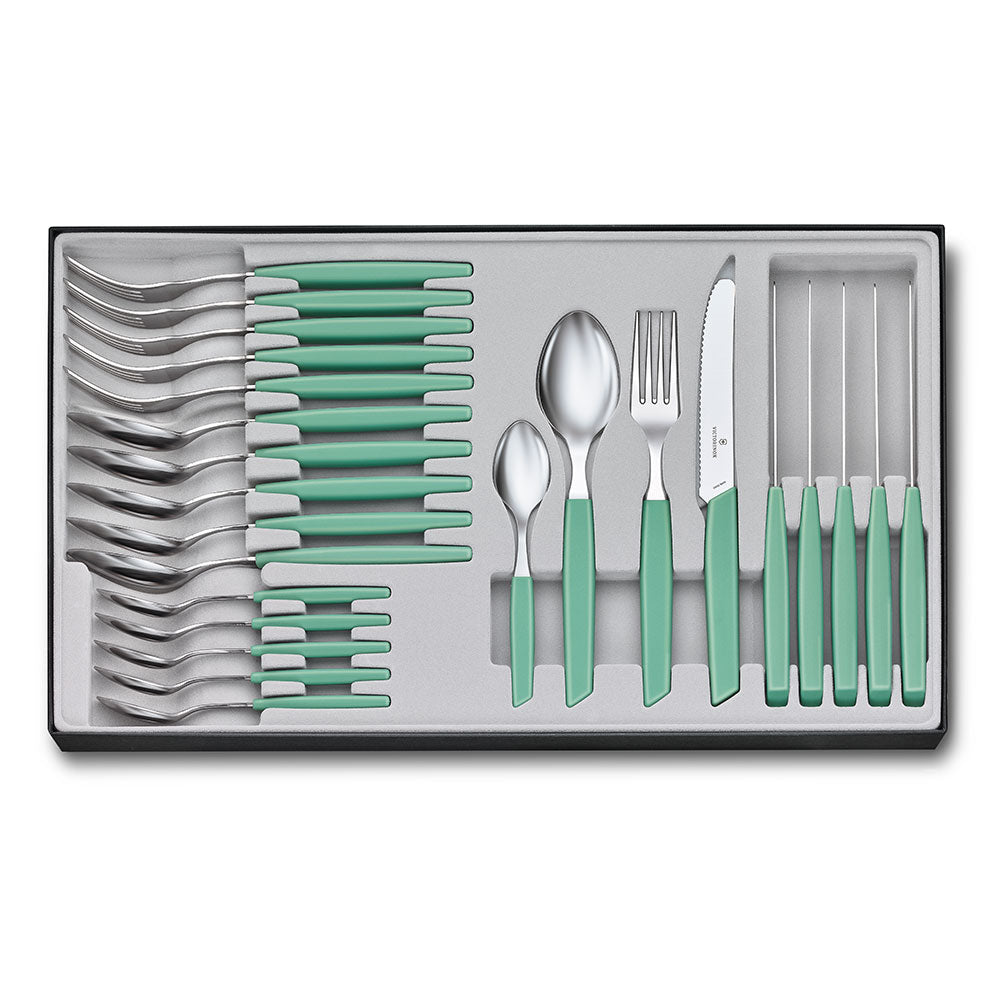 Ensemble de table moderne Swiss Victorinox (menthe)