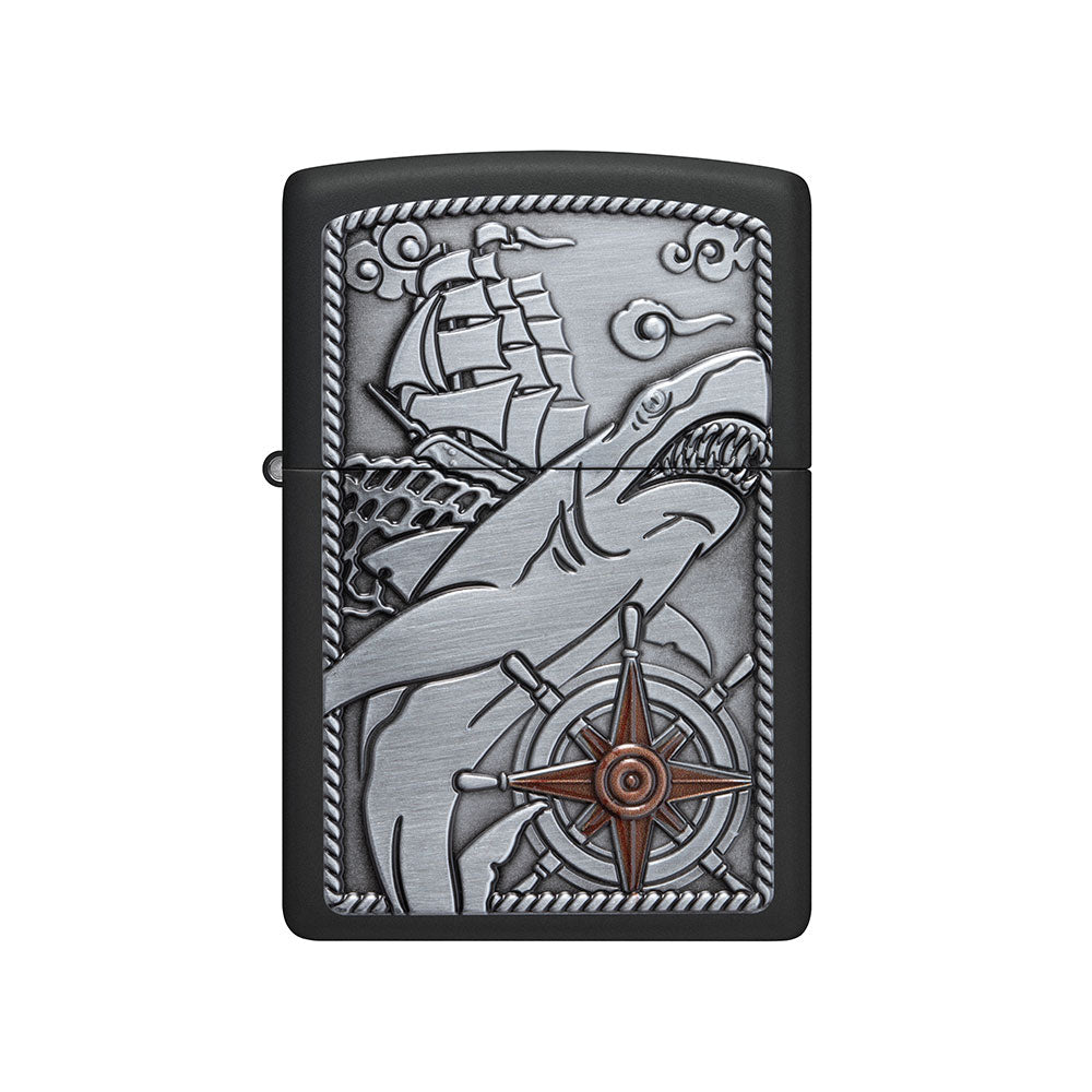 Zippo Emblem design vindtæt lysere