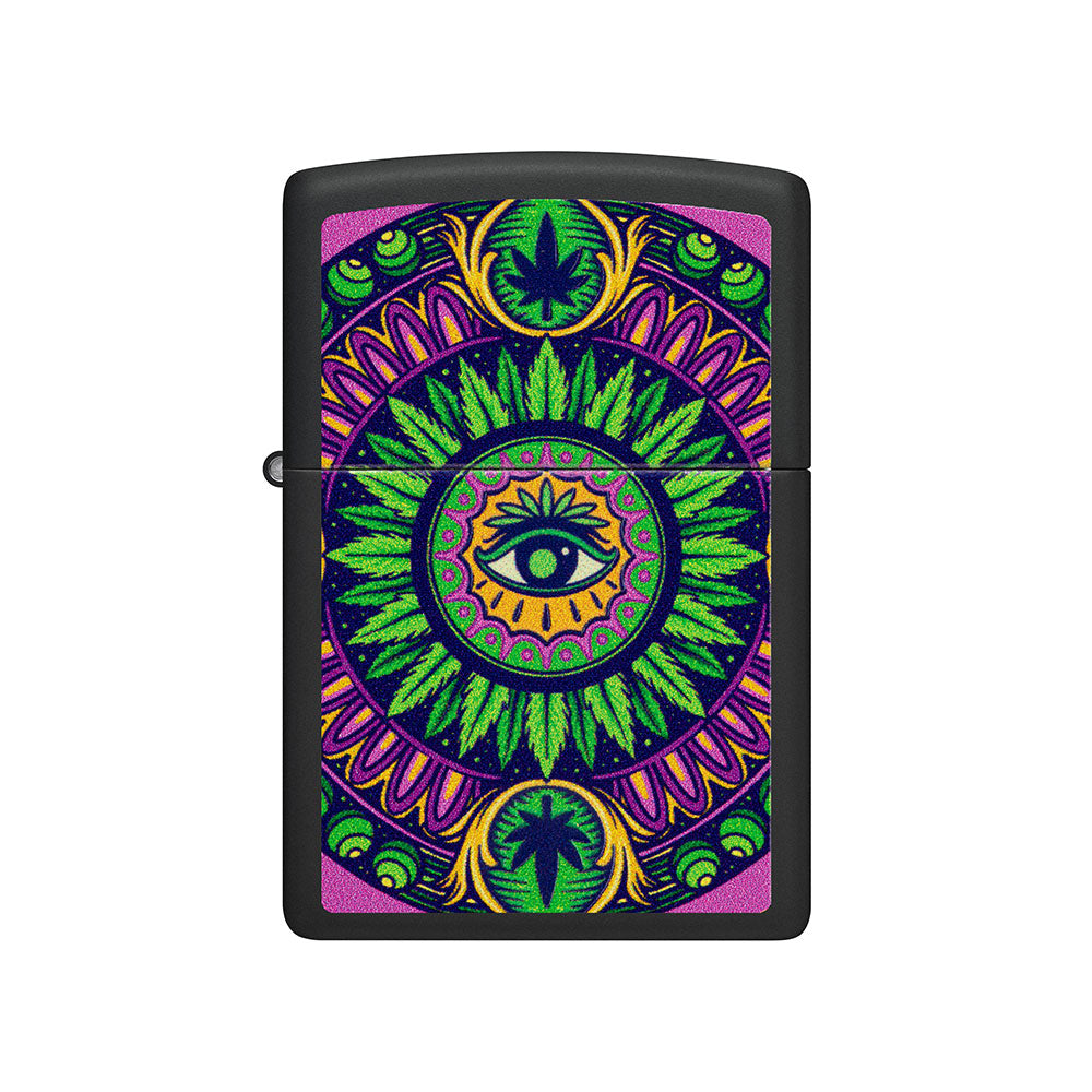 Zippo Cannabis Black Light WindProof Lost