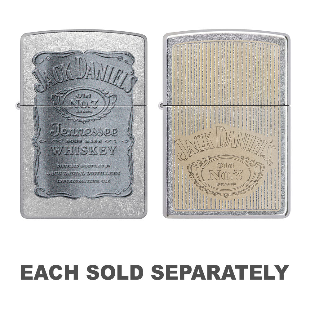 Zippo Jack Daniel's Street Chrome Windproof Lighter