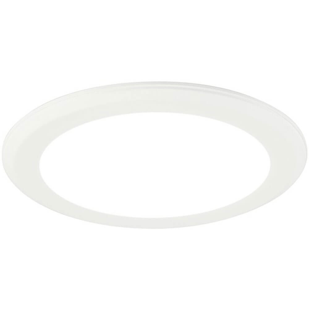 120mm 12V Ultra-tunn LED-panelens takljus (Cool White)