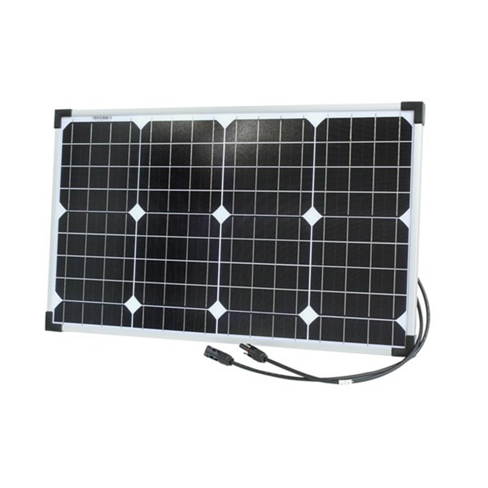 PowerTech 12V monokrystallinsk solcellepanel