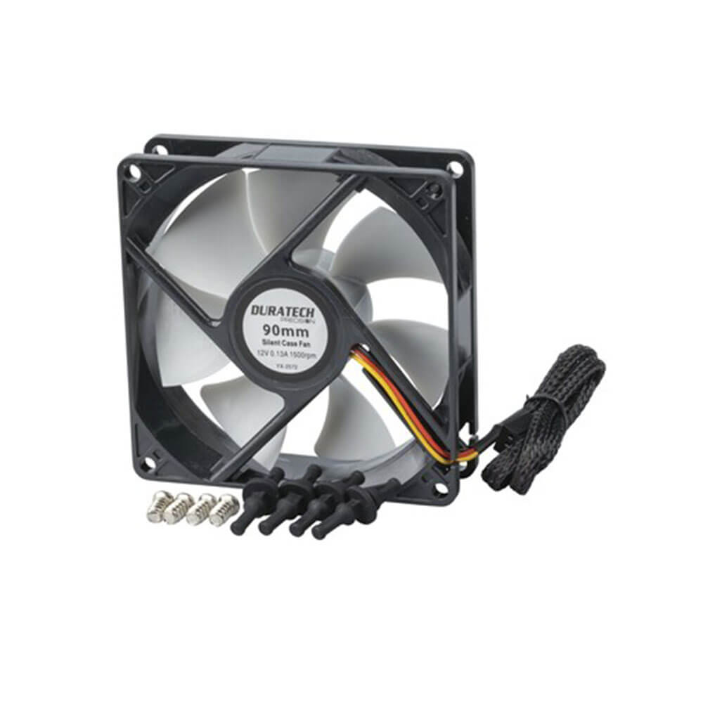 Duratech Silent Hydrodynamic Bearing Case Fan 12VDC