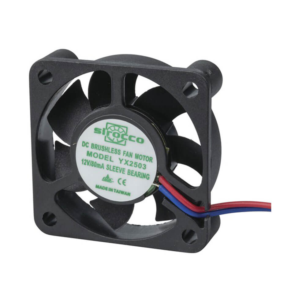 Ventilador de soporte de manga de alambre de Sirocco (12VDC)