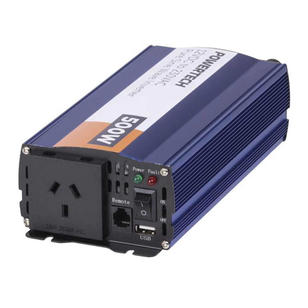 PowerTech Pure Sine Wave Inverter (12VDC-230VAC)