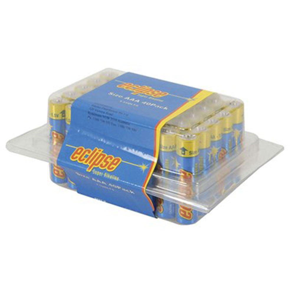 Éclipse Batteries AAA alcalines