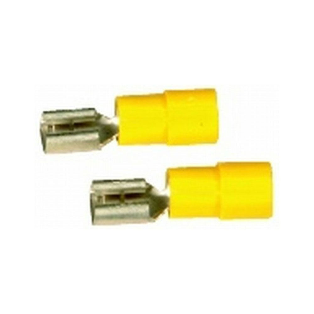 Terminal Spade 100pcs (amarelo)