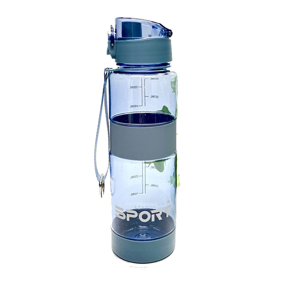 Plastsportflaska 600 ml