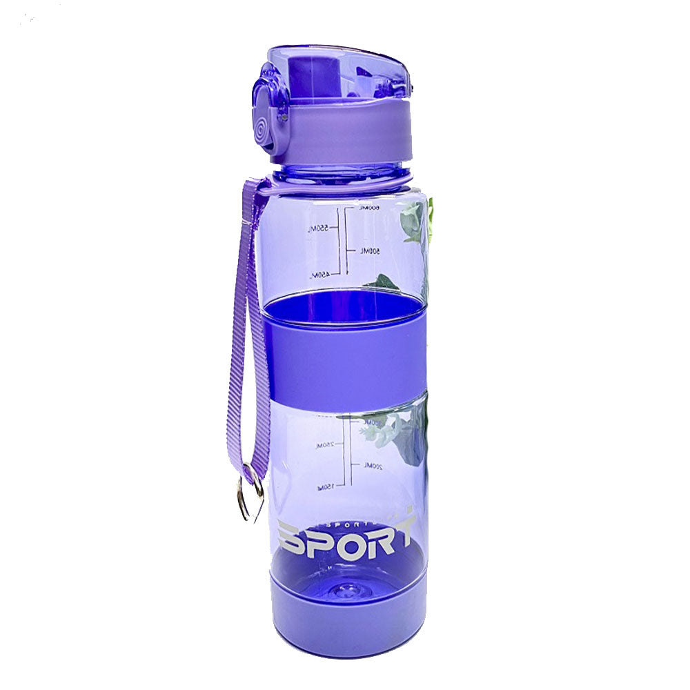 Plastic sportfles 600 ml