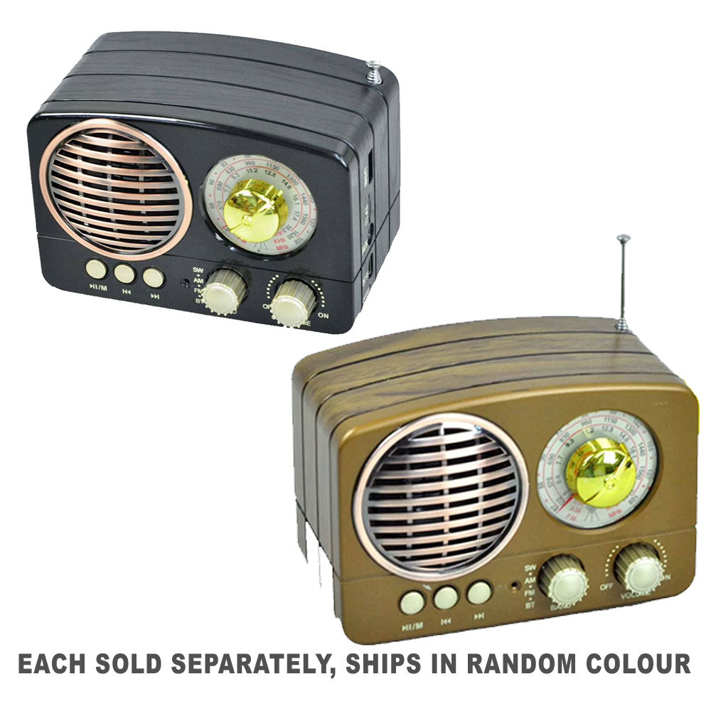 Classic Wood AM/FM Radio