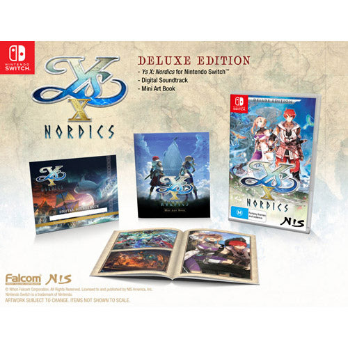 SWI Ys X: Nordics Deluxe Edition Game