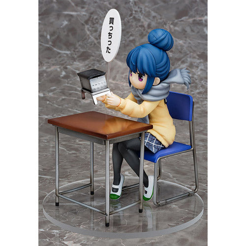 Laid Back Camp Rin Shima Look What I Bought Ver 1/7 Figure