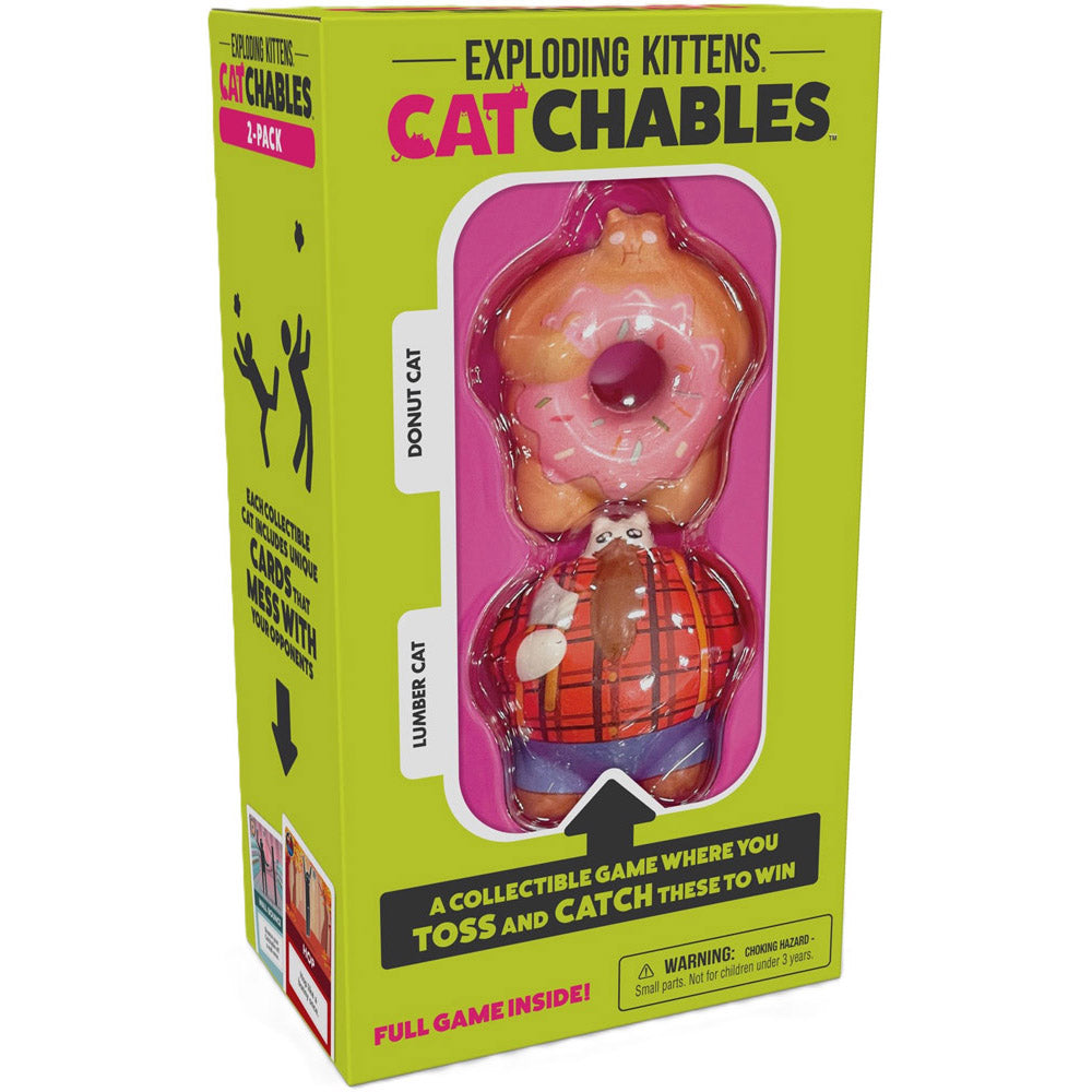 Catchables 2-Pack #1 Donut & Lumber Party Game