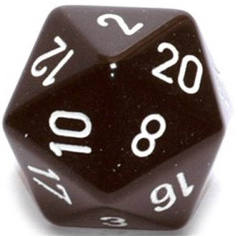 D20 dados opaco (34 mm)