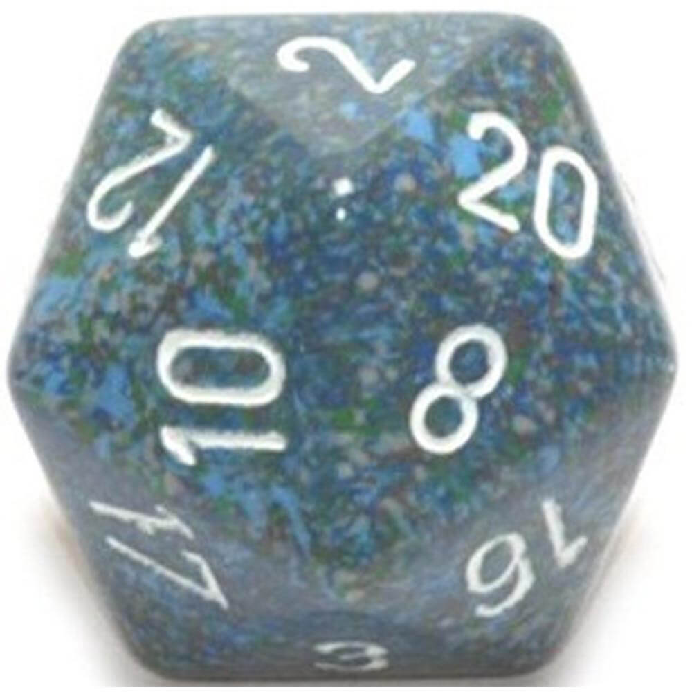 D20 dados moteados (34 mm)