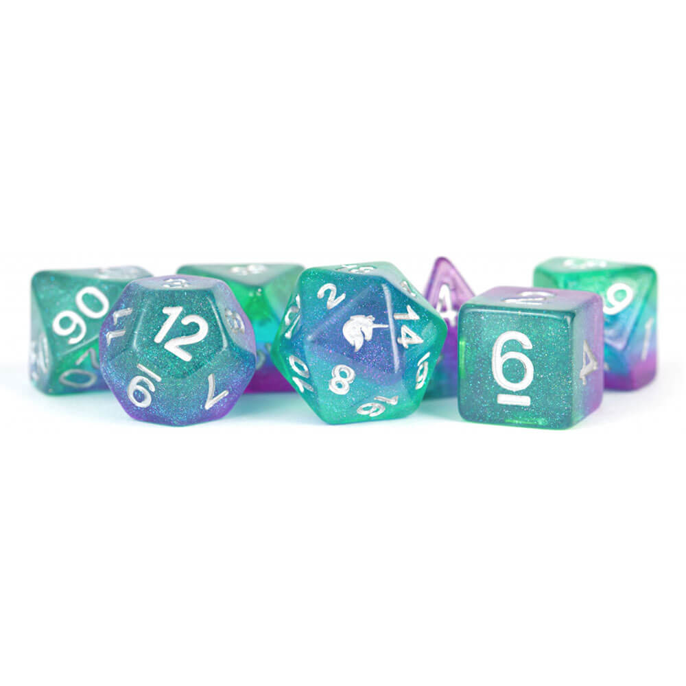 MDG Unicorn Harts Polyhedral Dice Set