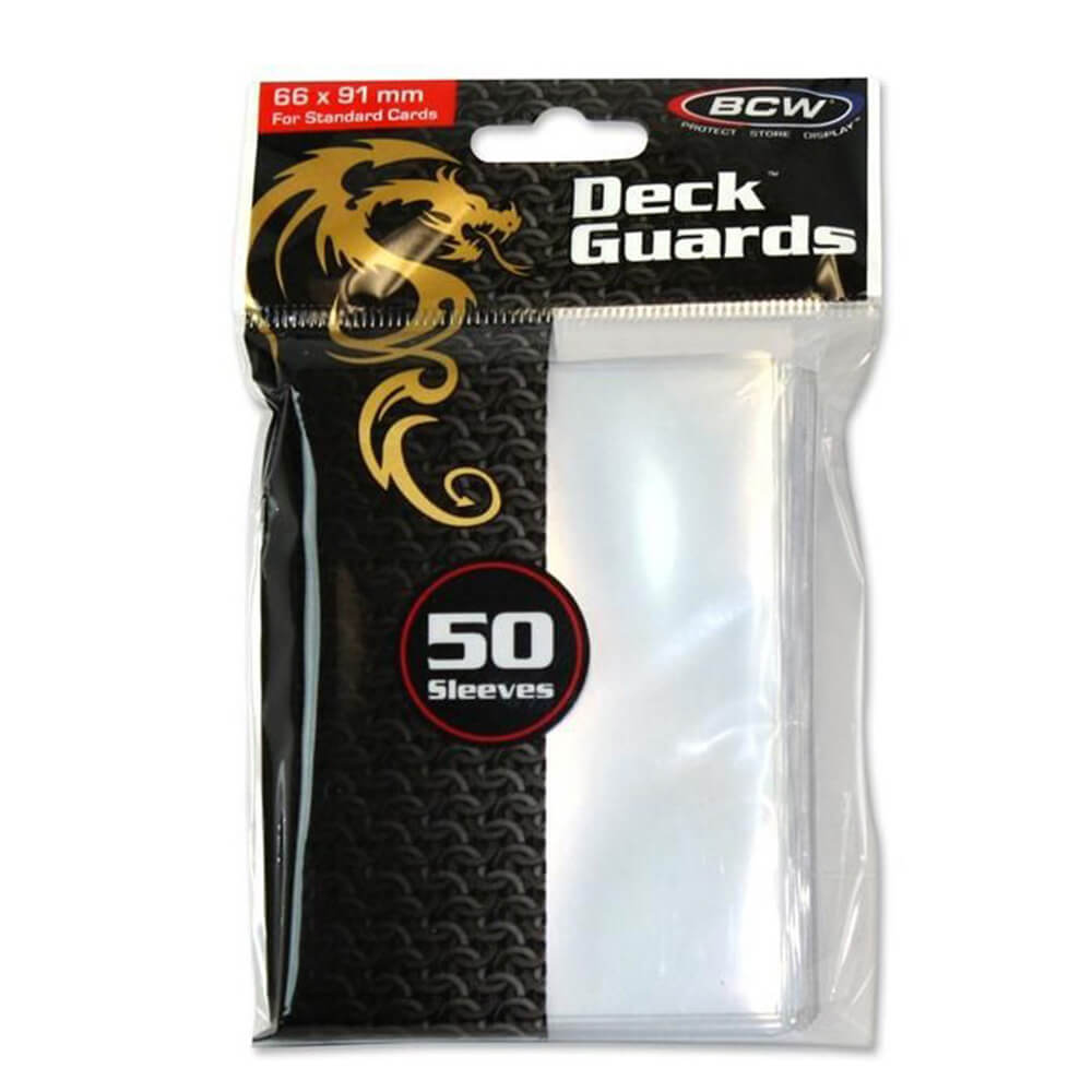 BCW Deck Protectors Standard (50 manches)