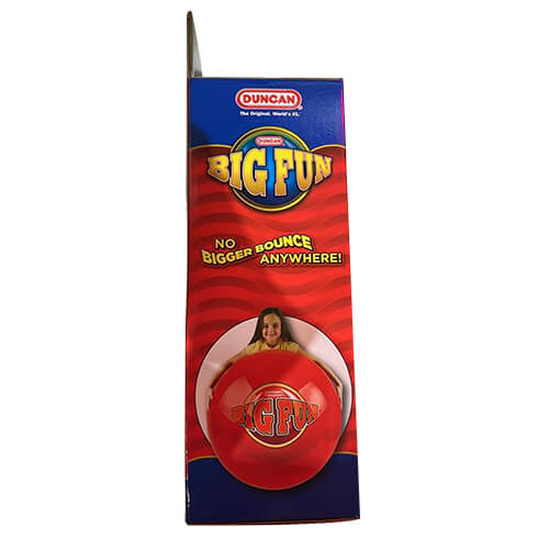 Duncan Mega Bounce XL Big Fun Fun Ball (cores variadas)