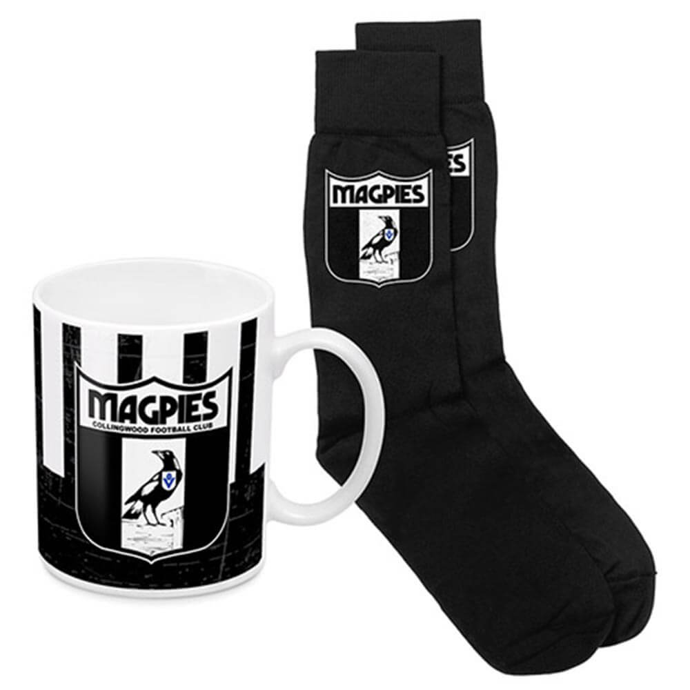 Taza de café AFL y patrimonio de calcetines