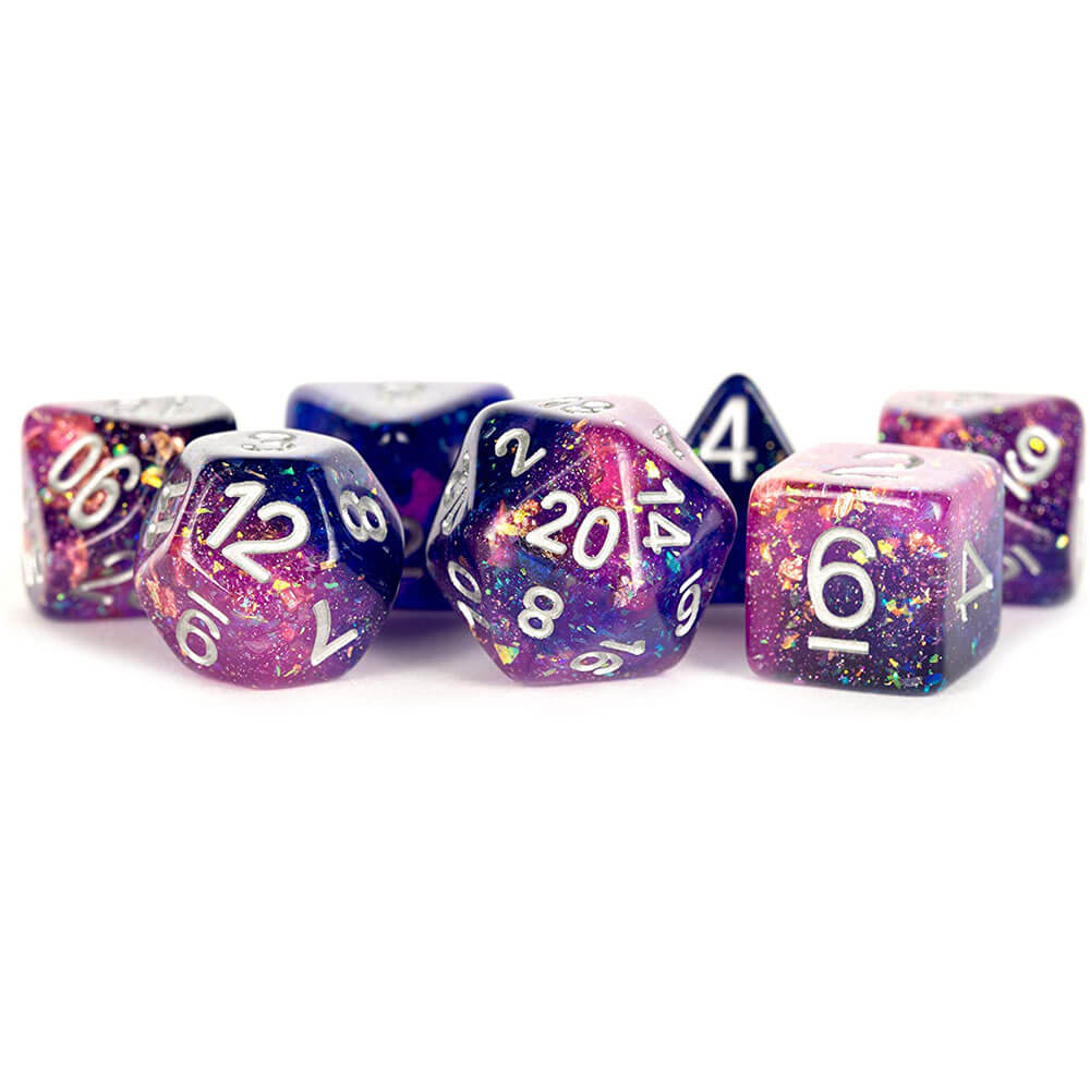 MDG Resin Eternal Polyédral Dice Set 16 mm