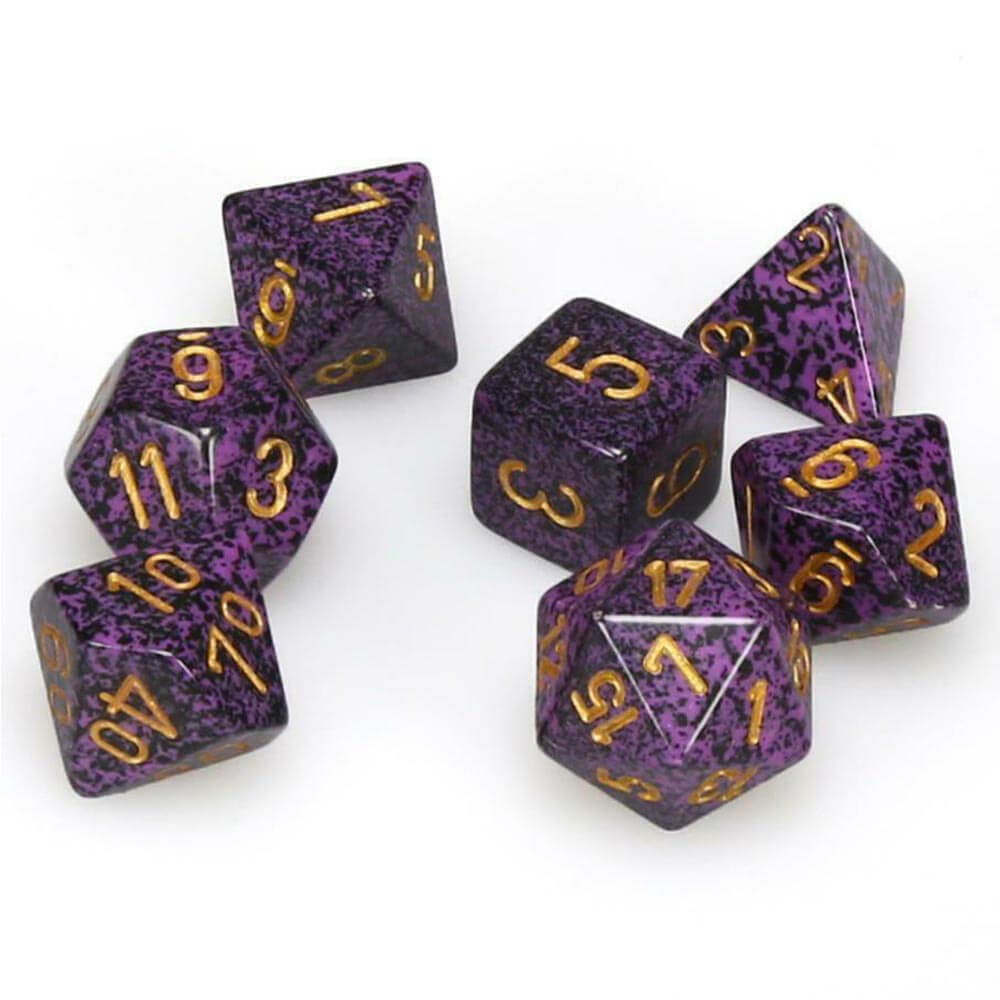 D7 Die Set Dice Poly (7 dés)