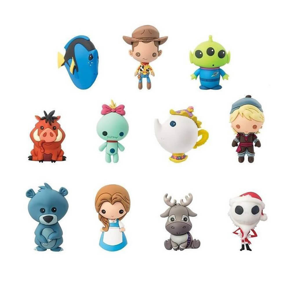 Schlüsselanhänger 3D Blind Bag Disney (24 Stück)