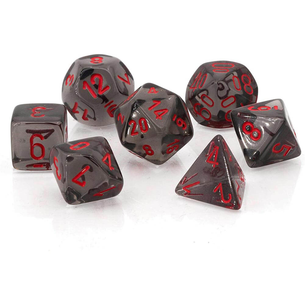 D7 Die Dice Dice Translucent Poly (7 dados)