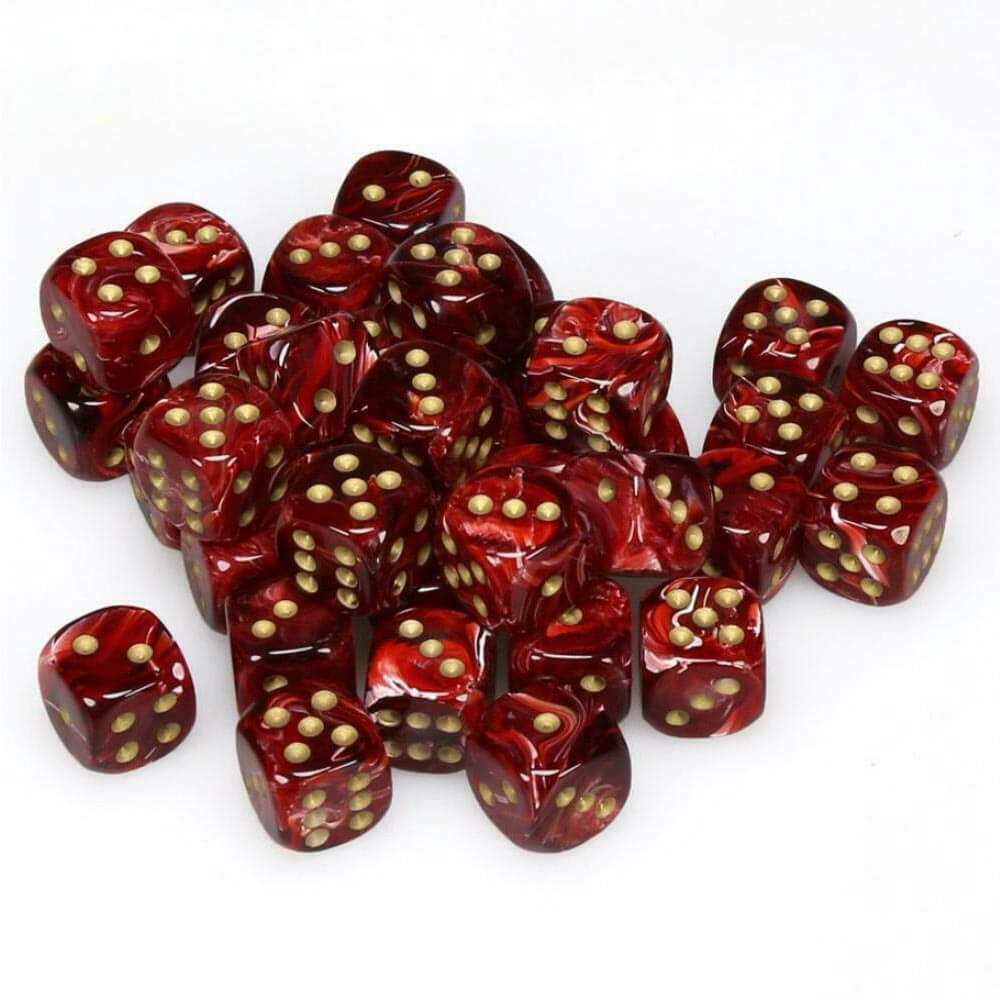 D6 DICE Vortex 12 mm (36 dobbelstenen)