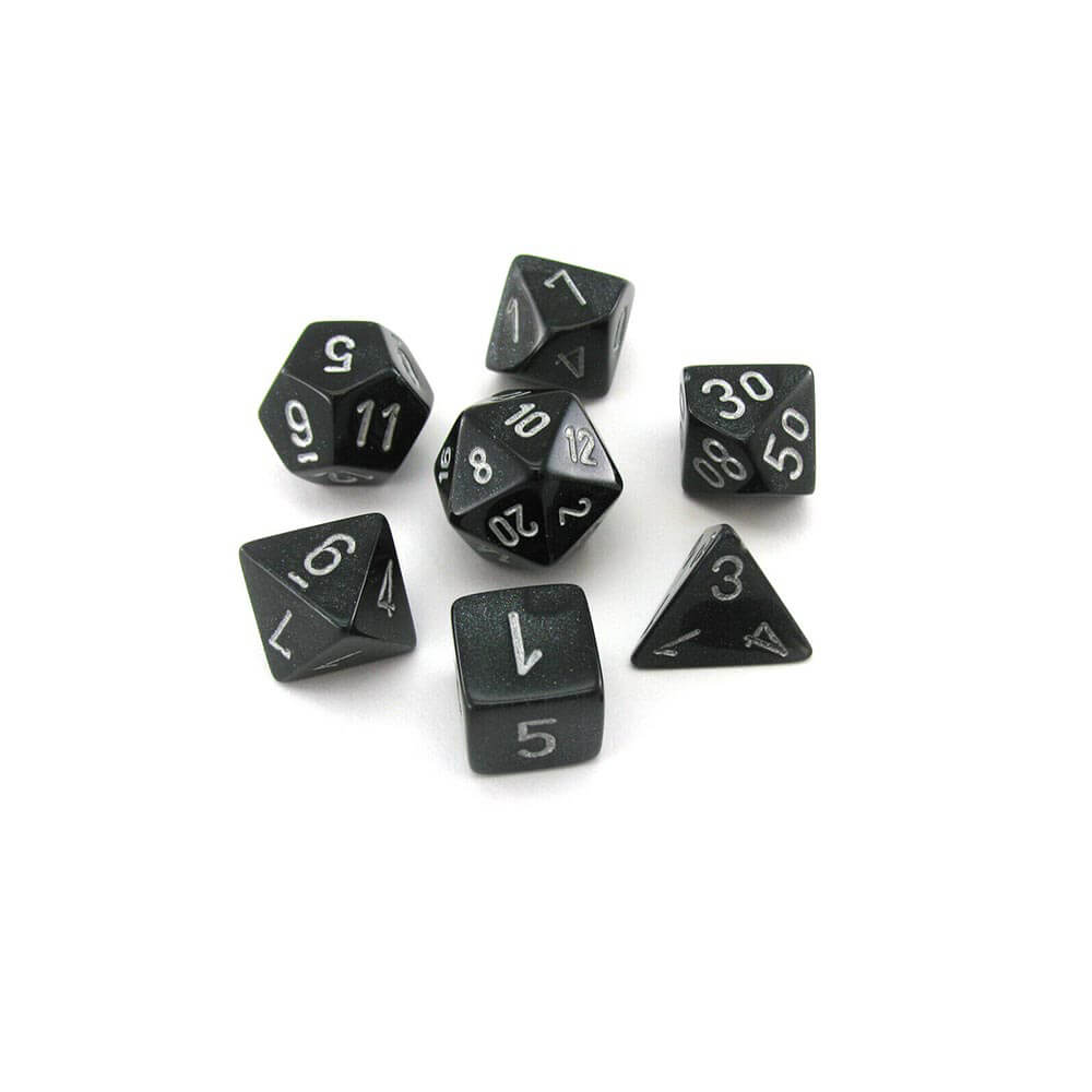 D7 Die Set Dice Borealis Poly (7 terninger)