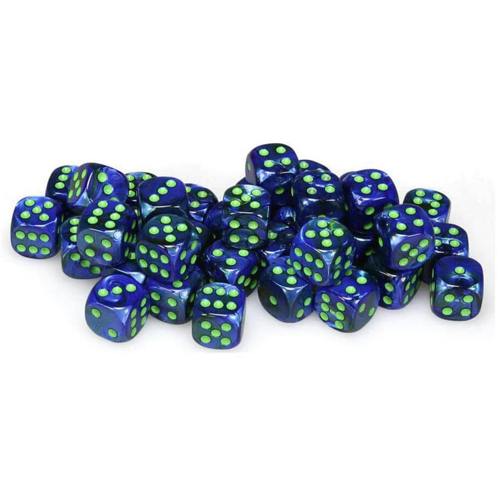 D6 Dice Lustrous 12 mm (36 dés)