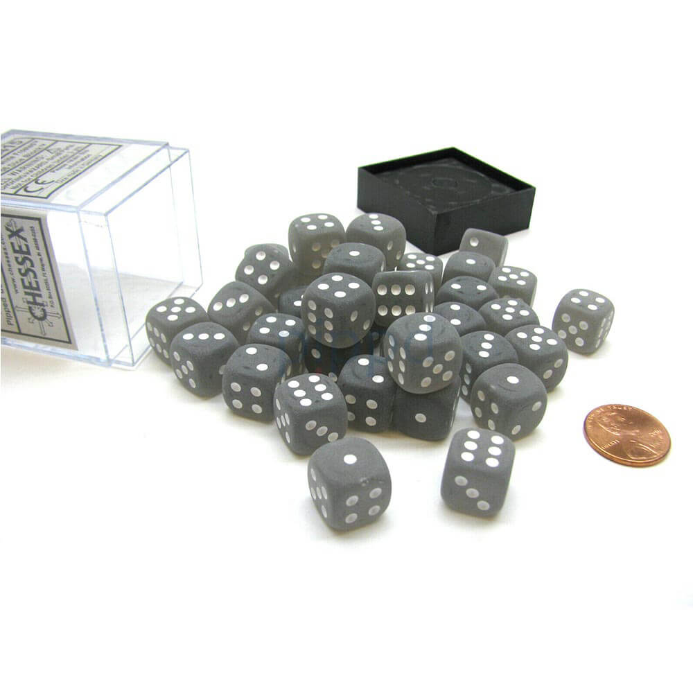 D6 dobbelstenen 12 mm (36 dobbelstenen)