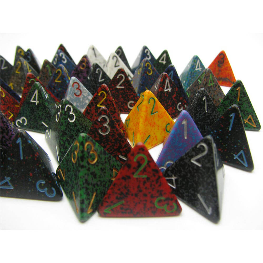 D4 Dice assorti polyédrique lâche (50 dés)