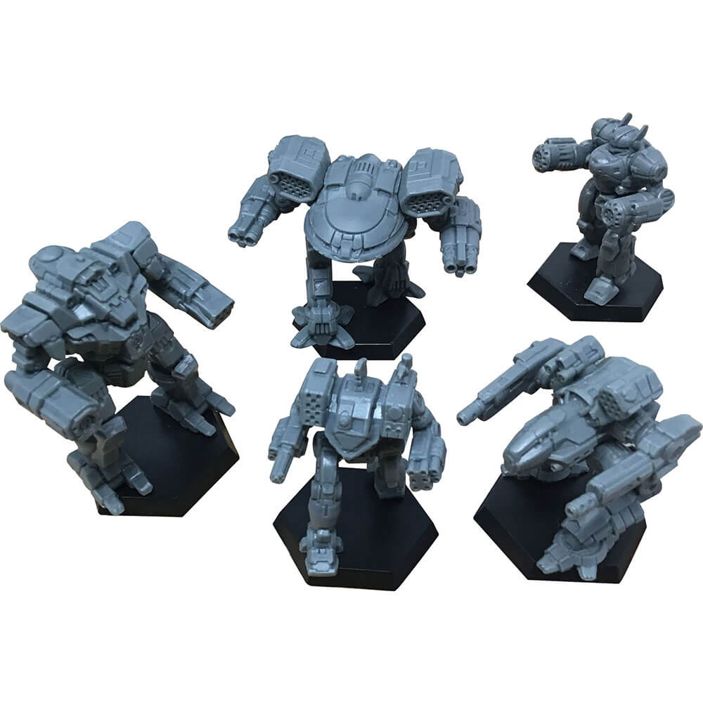 Coleção BattleTech RPG Five Miniatures