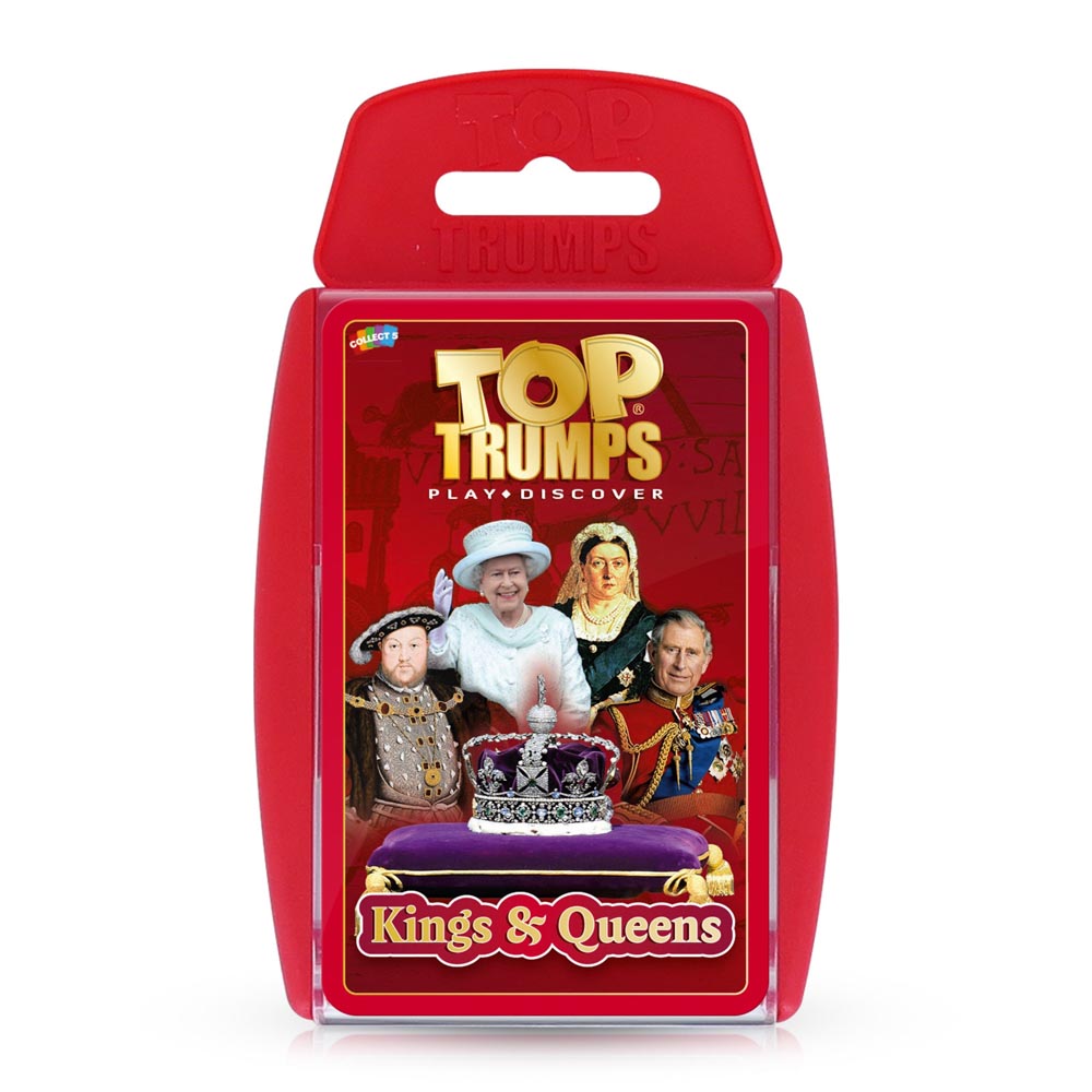 Kings and Queens Top Trumps Card Game